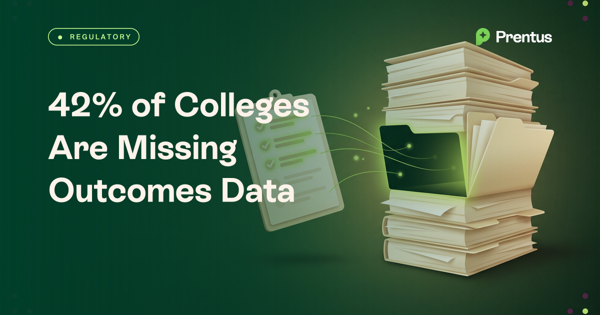 42% of Colleges Are Missing Outcomes Data