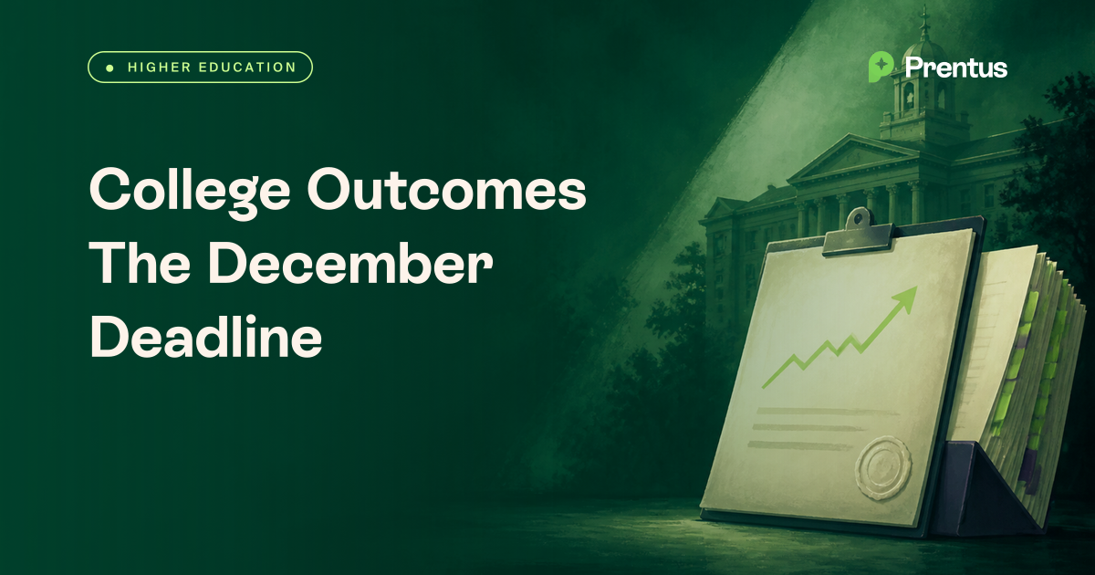 College Outcomes: The December Deadline
